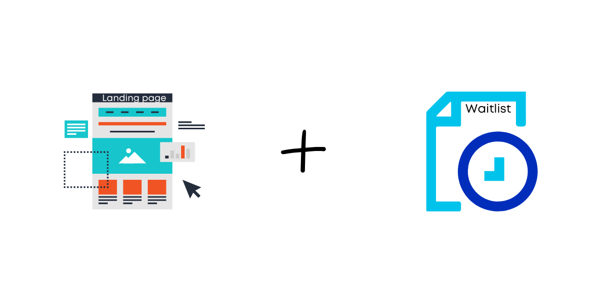 Landing page and waitlist